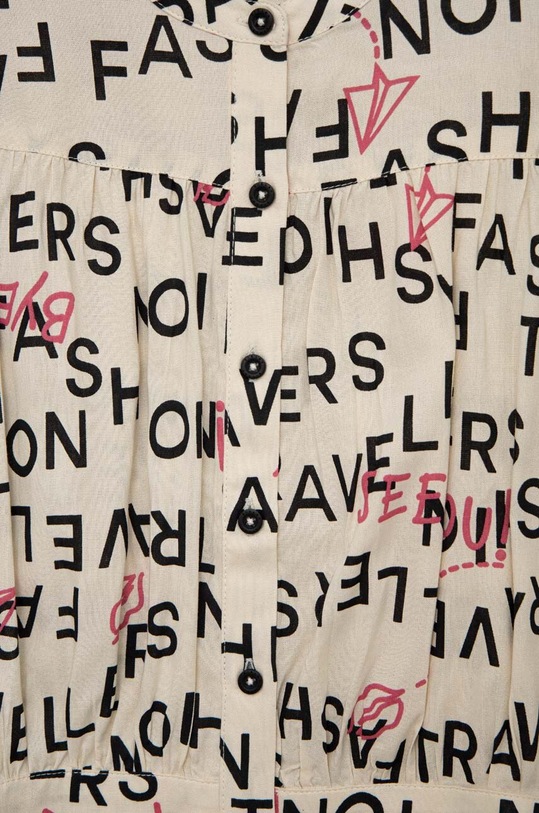 Sisley bluza copii bej 5ZBVYQ00E.G.SEASONAL