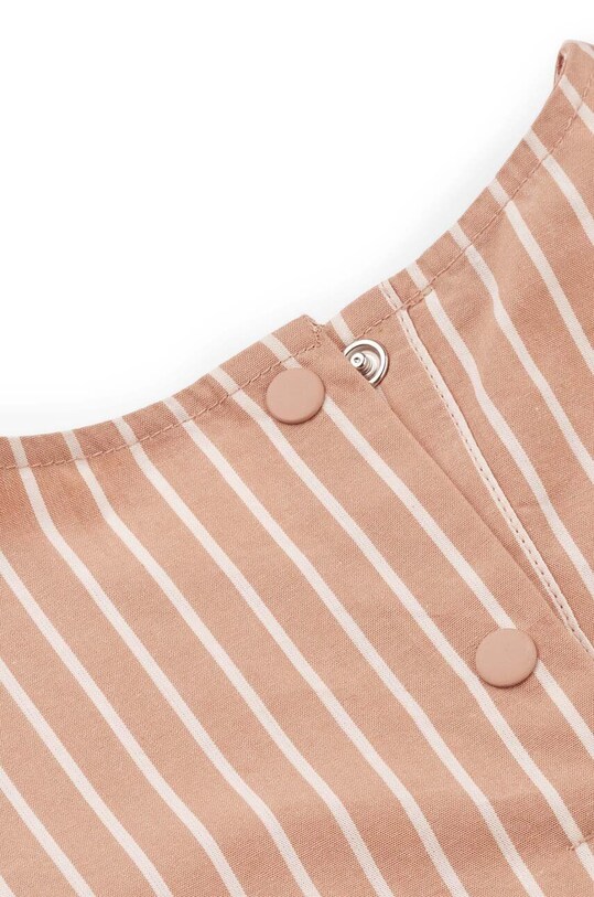 Pamučna bluza za bebe Liewood bež LW17337