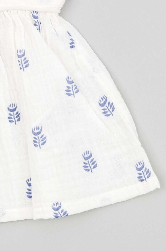 zippy bluzka bawełniana niemowlęca ZBGAP0302.23003 biały