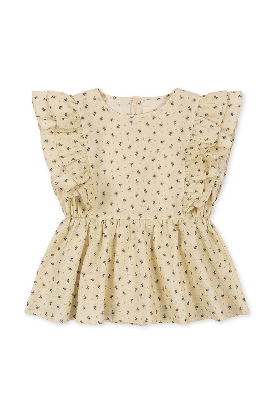 Konges Sløjd bluzka dziecięca casual beżowy KS4542