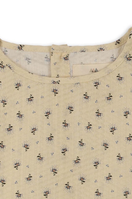 Dziewczynka Konges Sløjd bluzka dziecięca KS4542 beżowy