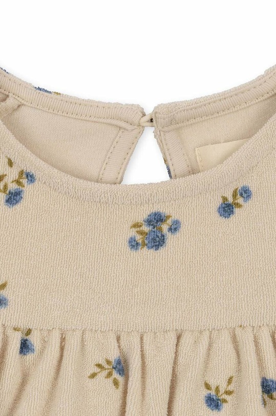 Fete Konges Sløjd bluza din bumbac pentru bebelusi KS4681 bej