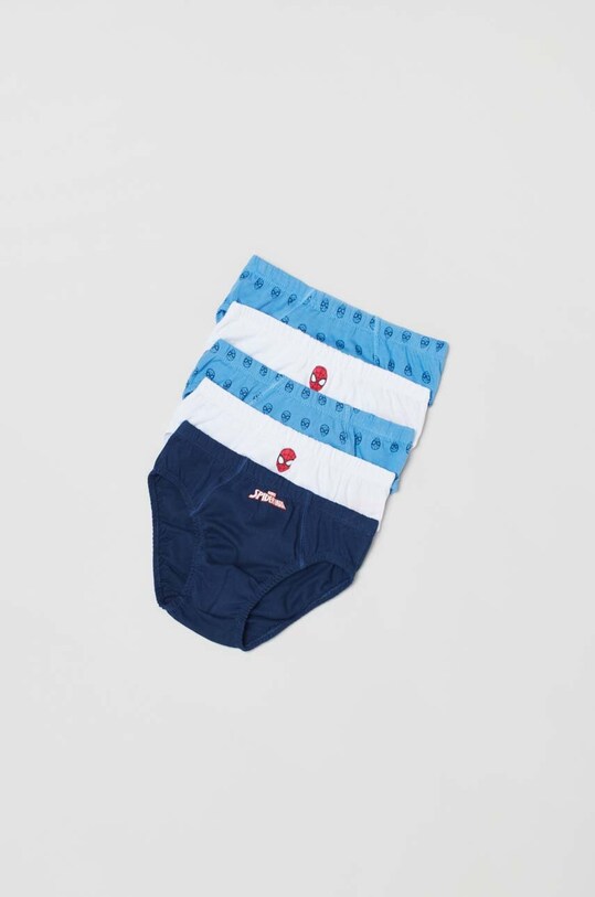 OVS mutande in lana bambino/a x Marvel pacco da 5 sovrastampa blu 1678968.Boy.3.15y.Under
