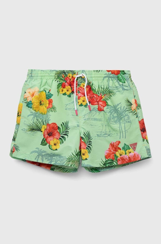 Otroške kopalne kratke hlače Guess Izdelek za dojenčke zelena L3GZ02.WO07G.PPYX