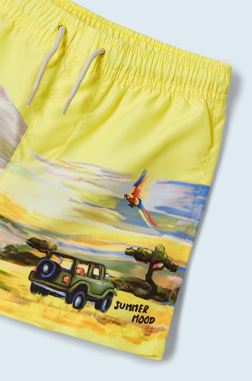 Mayoral szorty kąpielowe dziecięce 3685.5D.MINI żółty
