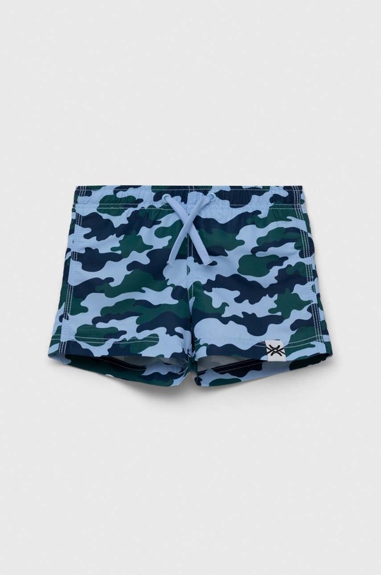 United Colors of Benetton szorty kąpielowe dziecięce Planet friendly niebieski 5HVJ0X00D.G.SEASONAL