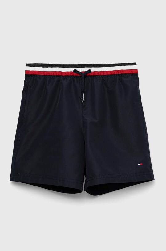 Детски плувни шорти Tommy Hilfiger Planet friendly черен UB0UB00419.PYXX