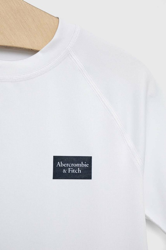 Chłopiec Abercrombie & Fitch t-shirt kąpielowy dziecięcy KI233.3037 biały