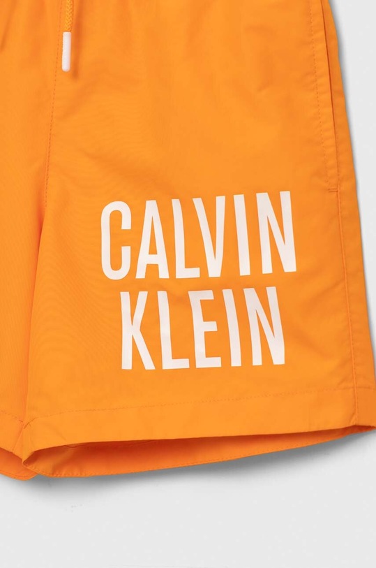 Chłopiec Calvin Klein Jeans szorty kąpielowe dziecięce KV0KV00021.PPYX pomarańczowy