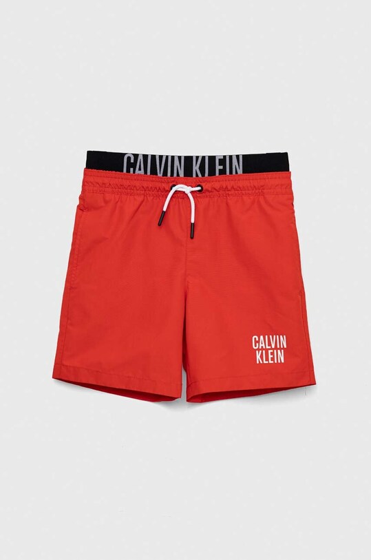 Дитячі шорти для плавання Calvin Klein Jeans Planet friendly червоний KV0KV00022.PPYX