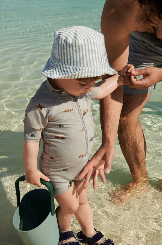Liewood costum de baie - costum pentru copii sporturi acvatice gri LW17602