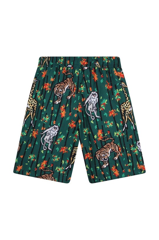 Kenzo Kids szorty kąpielowe dziecięce K24316 zielony SS23