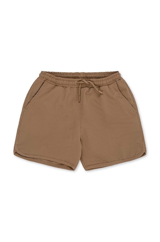 Konges Sløjd pantaloni scurti de baie copii Planet friendly bej KS4715