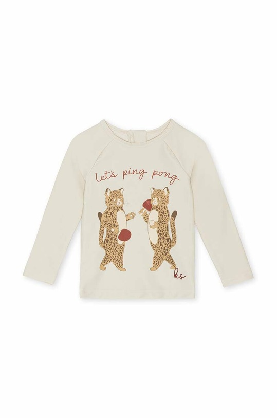 Konges Sløjd longsleeve kąpielowy dziecięcy KS4620 beżowy SS23