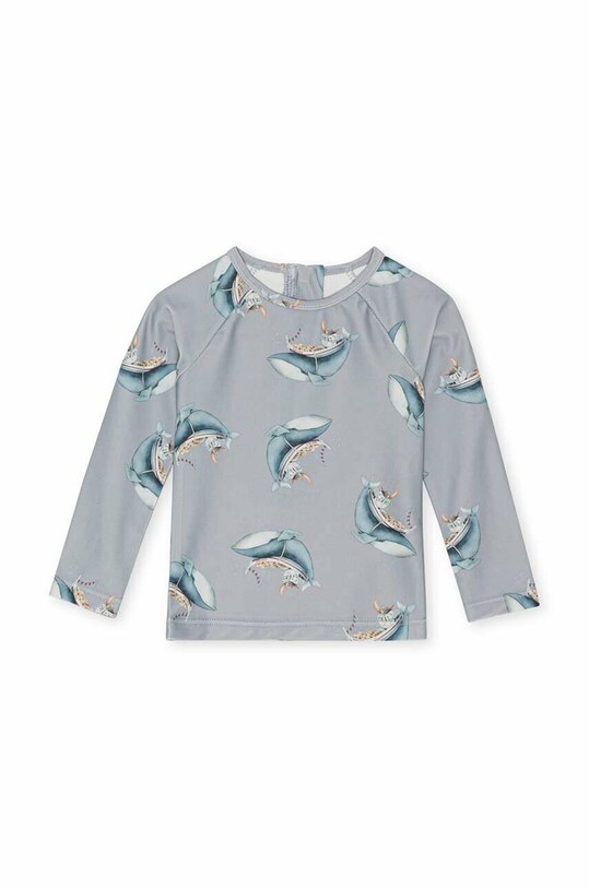 Konges Sløjd longsleeve kąpielowy dziecięcy Produkt niemowlęcy niebieski KS4620
