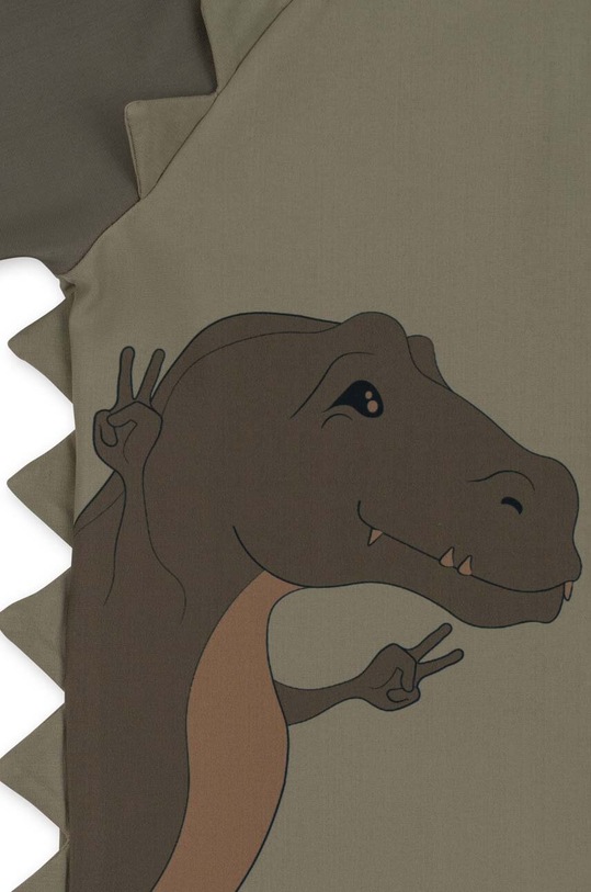 Konges Sløjd longsleeve kąpielowy dziecięcy zielony KS4621