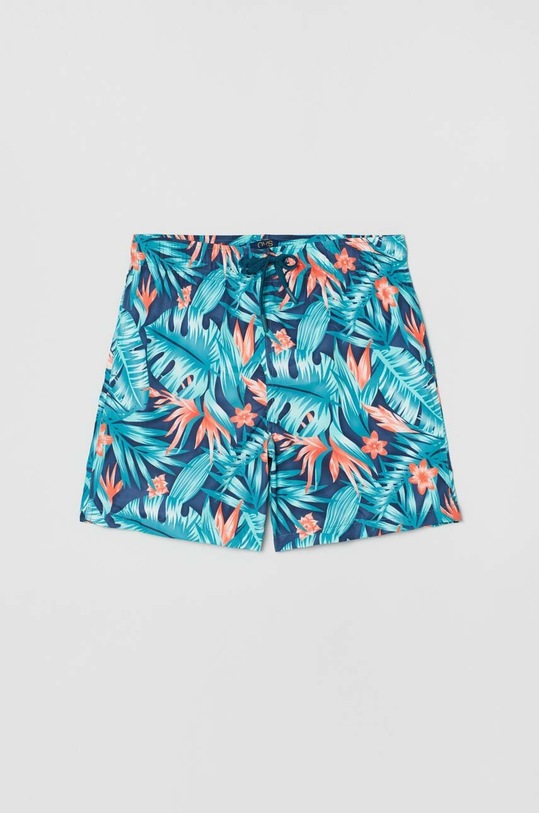 OVS szorty kąpielowe dziecięce Planet friendly turkusowy 1755512.Boy.3.15y.Beach