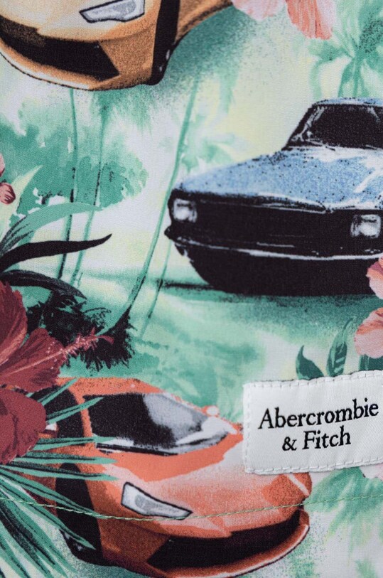 Chlapec Detské plavkové šortky Abercrombie & Fitch KI233.3056 zelená