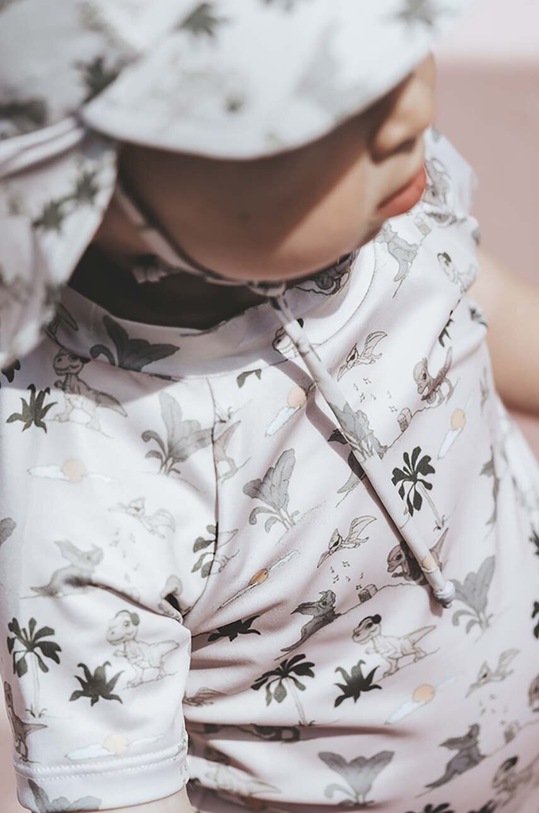 Хлопчик Дитяча футболка для плавання That's mine SAMI 005572 сірий