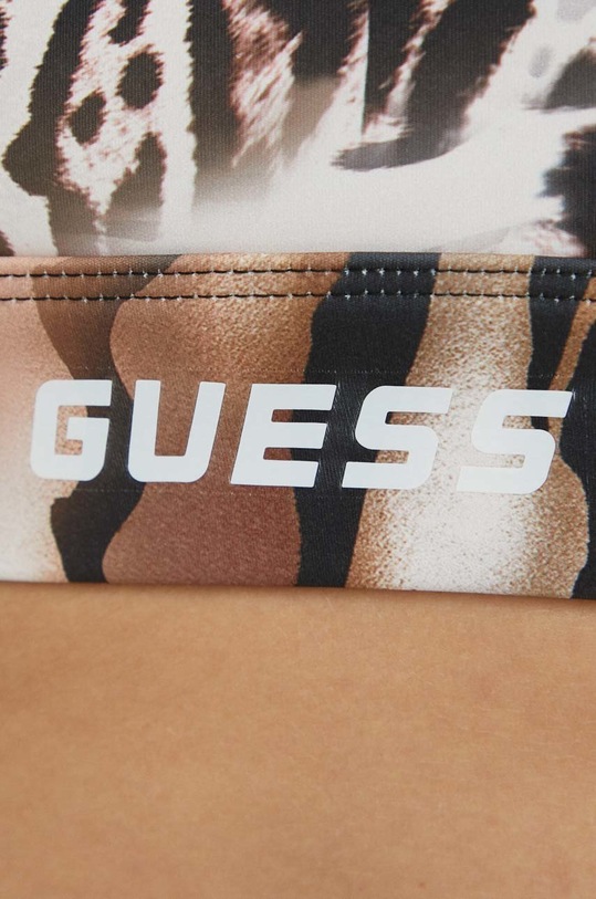 Αθλητικό σουτιέν Guess V3RP18.KBIL2 καφέ