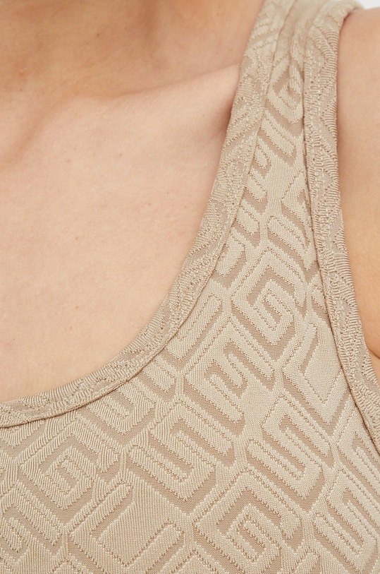 Guess biustonosz sportowy V3RP19.MC04Y brązowy