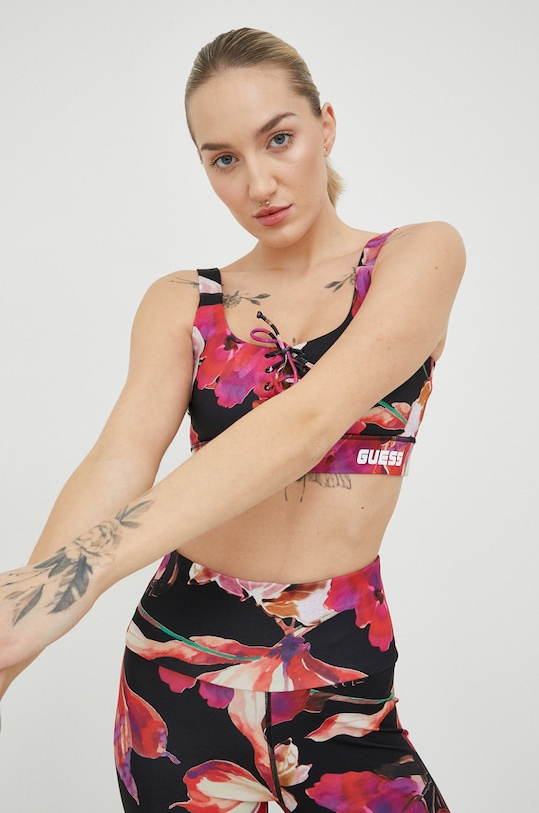Športová podprsenka Guess viacfarebná V3RP14.MC03W