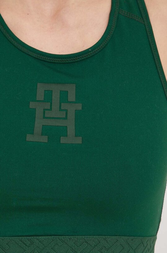 Sportovní podprsenka Tommy Hilfiger S10S101590.PPYX zelená