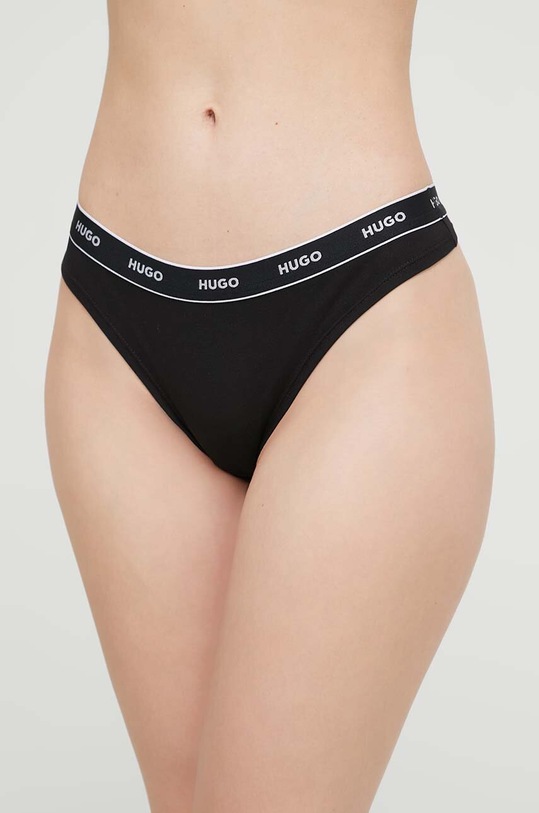HUGO stringi 3-pack 50480150 żółty NC24