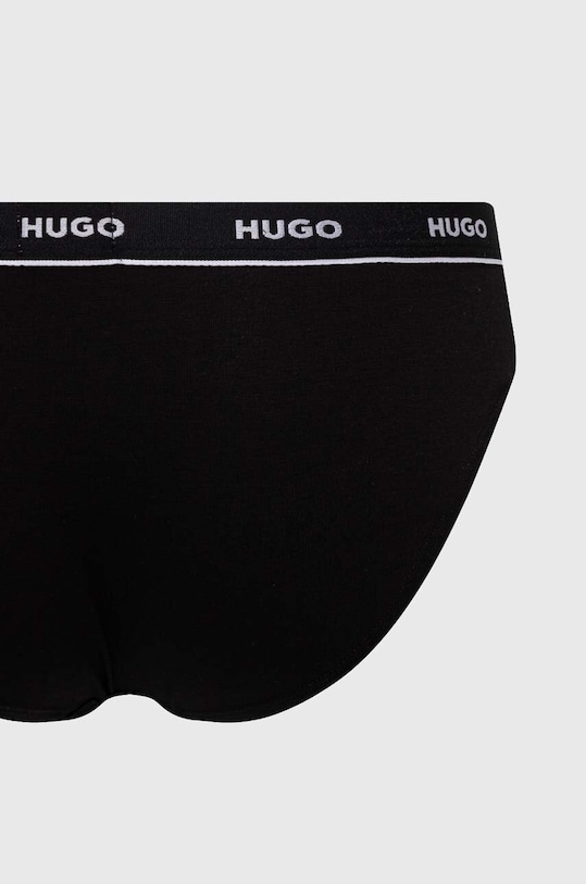 HUGO bugyi 3 db 50480157 fekete