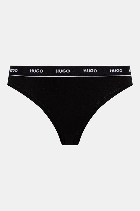 Nohavičky HUGO 3-pak čierna 50480157