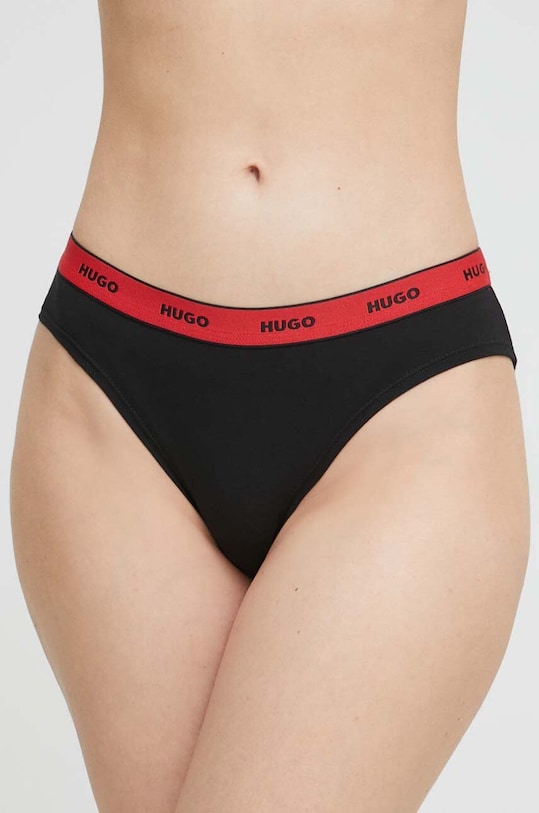 HUGO chiloți 3-pack figi negru 50480157