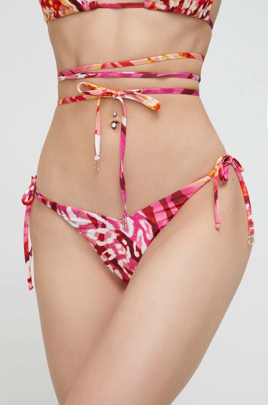 Купальные трусы Guess низ розовый E3GO03.MC04R