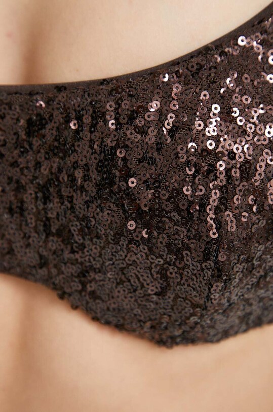 Kupaći grudnjak Guess smeđa E3GJ02.KBMV0