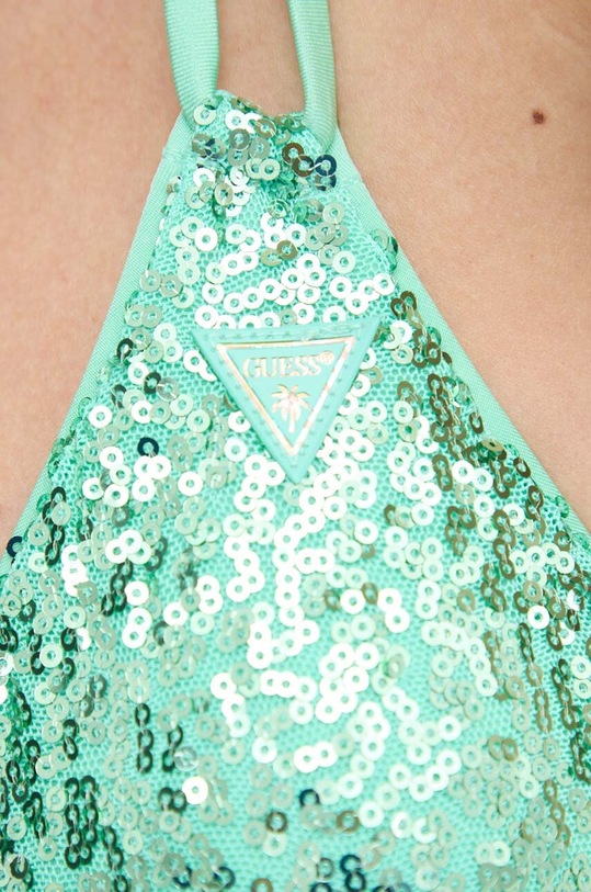 Guess bikini felső SEQUINS E3GJ03.KBMV0 zöld