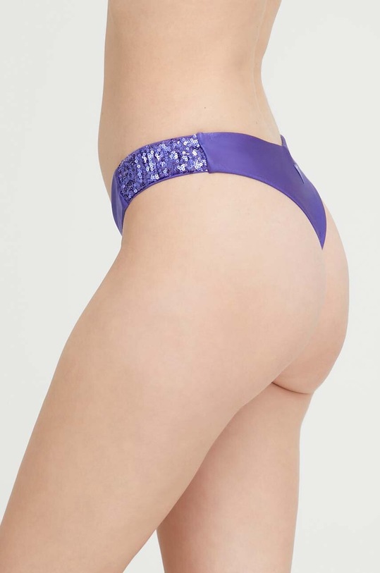 Plavkové kalhotky Guess SEQUINS E3GO00.KBMV0 fialová SS24