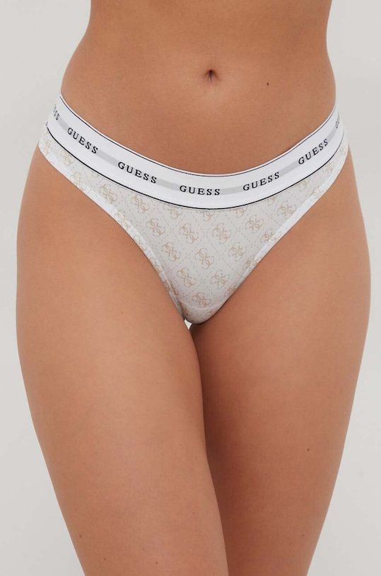 Tanga Guess CARRIE tanga bílá O97E04.KBOE1