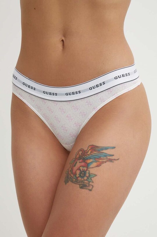 Стринги Guess белый O97E04.KBOE1