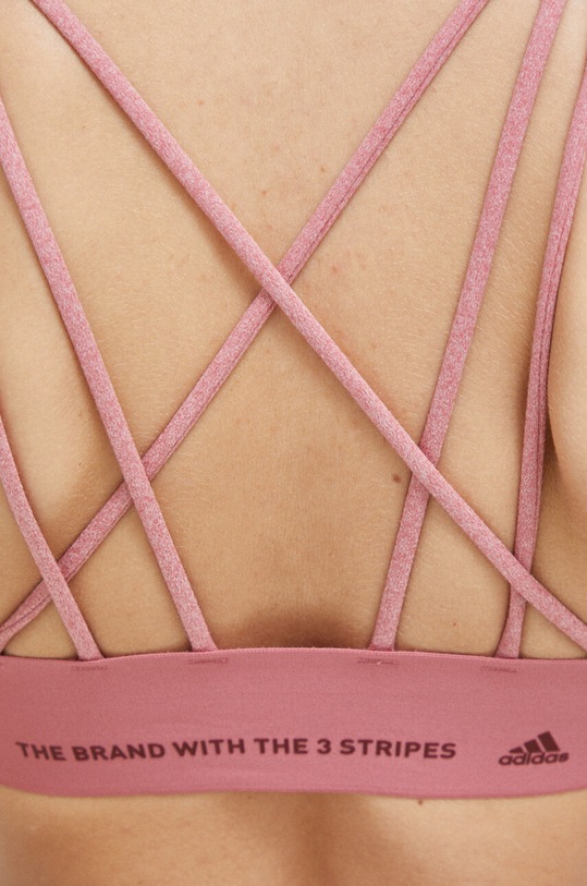adidas Performance biustonosz do jogi CoreFlow HR9669 różowy