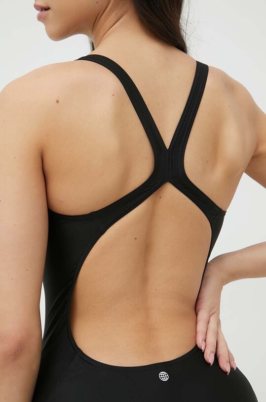 adidas Performance costum de baie dintr-o bucată 3 Bar Logo 3 Bar Logo negru HS1747