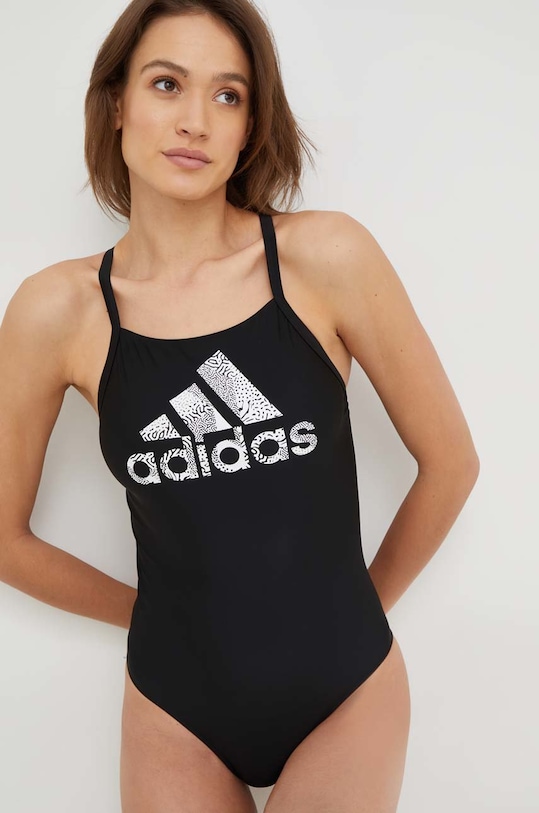 adidas Performance jednoczęściowy strój kąpielowy miękka czarny HS5316