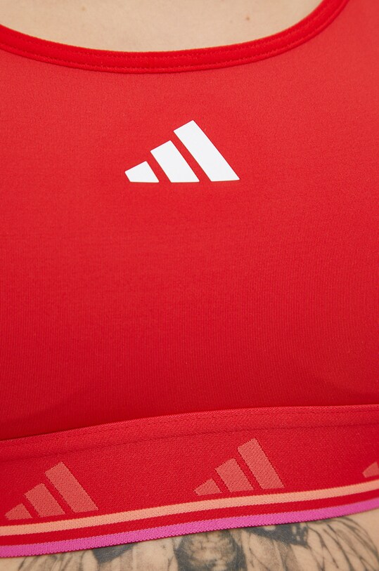 Športová podprsenka adidas Performance Powerreact IA7740 červená