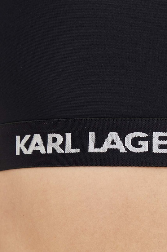 Горнище на бански Karl Lagerfeld черен 230W2213