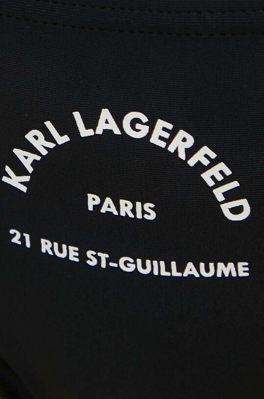 Karl Lagerfeld figi kąpielowe czarny 230W2216
