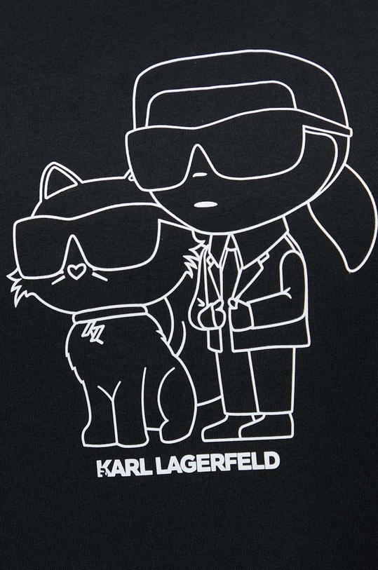 Пижамная рубашка Karl Lagerfeld 230W2114 чёрный