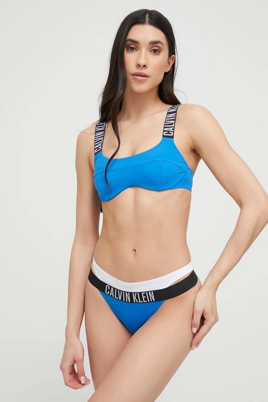 Îmbrăcăminte Calvin Klein sutien de baie KW0KW01964.PPYX albastru