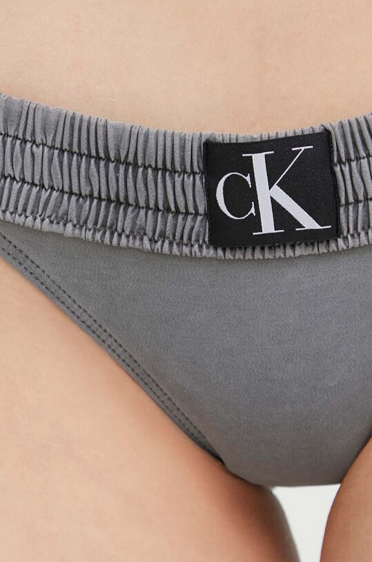 Calvin Klein brazyliany kąpielowe szary KW0KW02065.PPYX