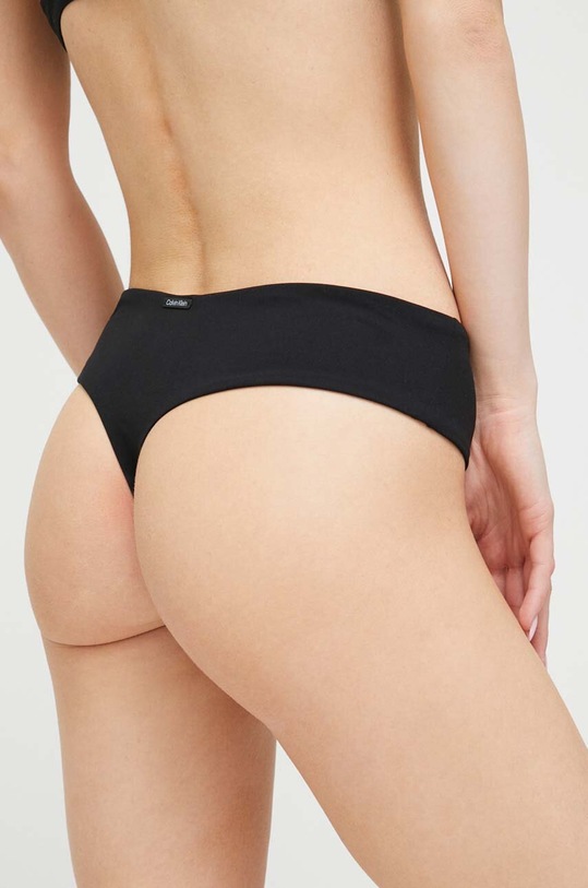 Μαγιό brazilian στρινγκ Calvin Klein KW0KW02046.PPYX μαύρο SS23