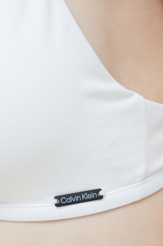 Calvin Klein biustonosz kąpielowy KW0KW02041.PPYX biały