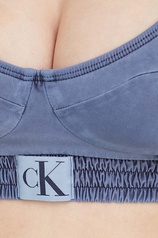 Plavková podprsenka Calvin Klein KW0KW01976.PPYX námořnická modř
