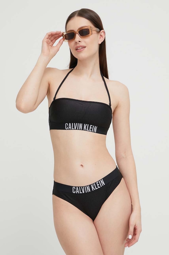 Odzież Calvin Klein biustonosz kąpielowy KW0KW02018.PPYX czarny